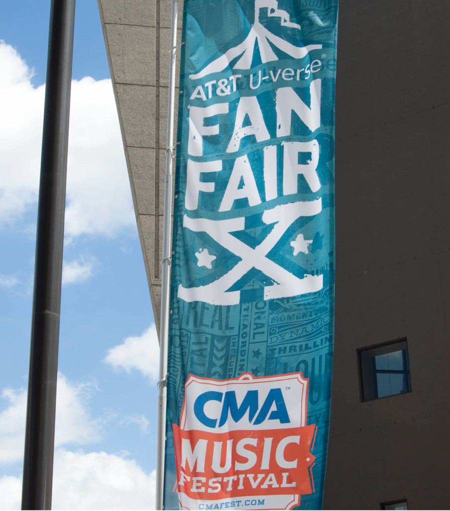 Fan Fair X Banner ST8MNT BRAND AGENCY