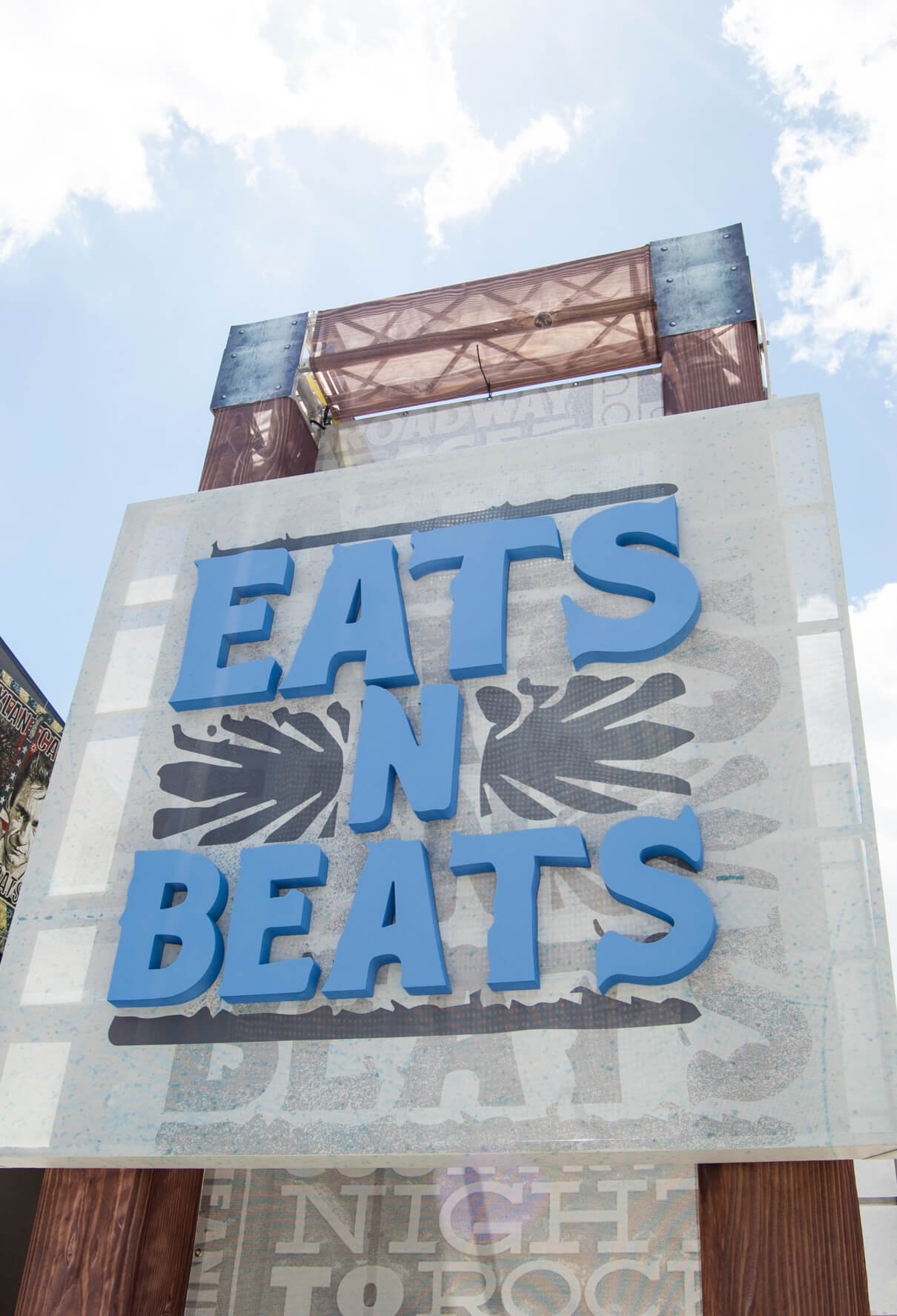 Eats n Beats logo sign ST8MNT BRAND AGENCY