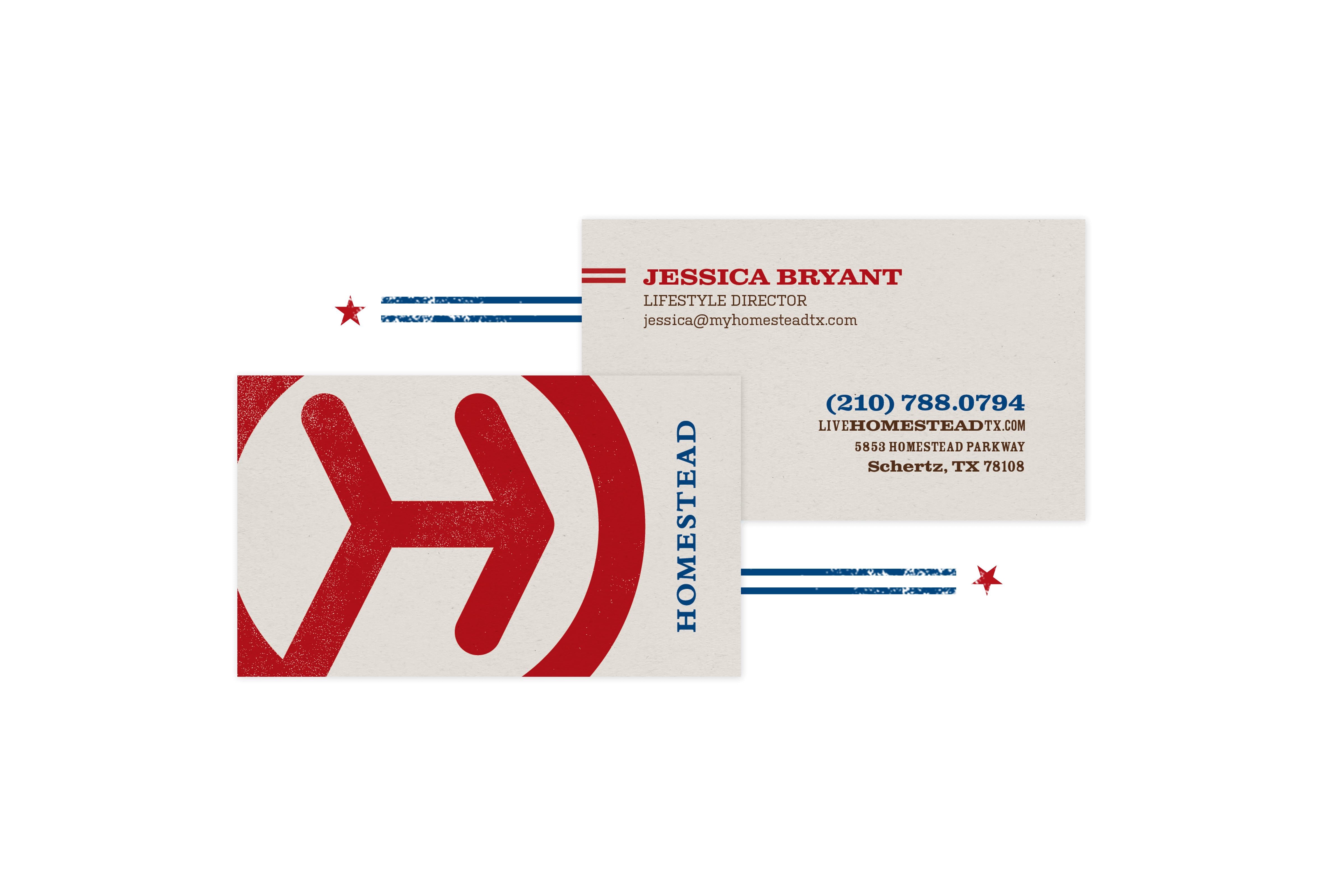 Homestead Business Cards ST8MNT BRAND AGENCY