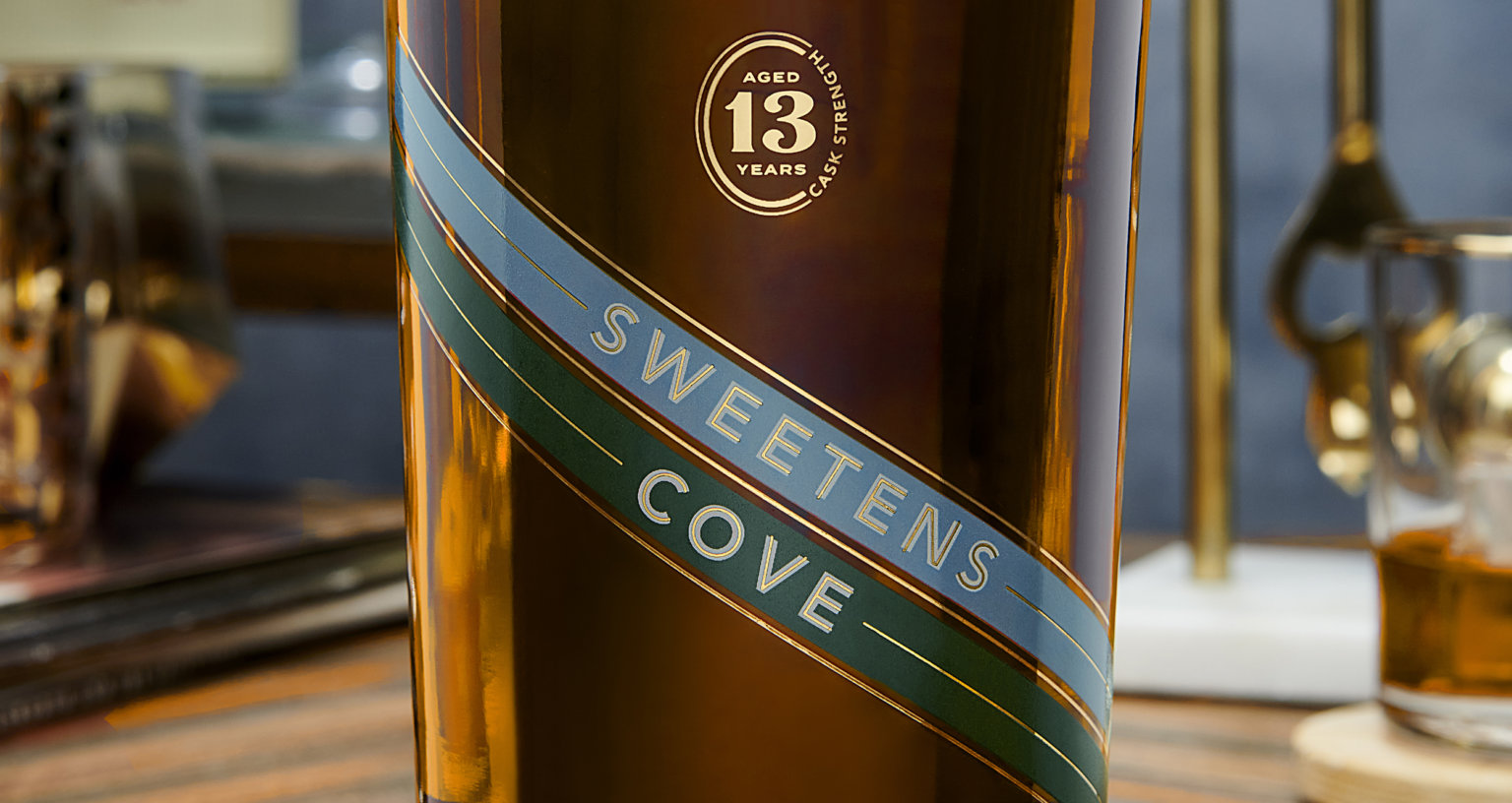 Header photo of Sweetens Cove Tennessee Bourbon bottle ST8MNT BRAND