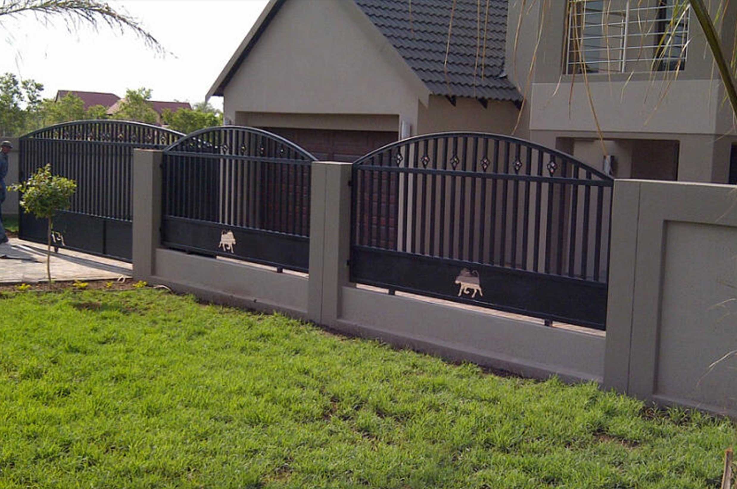 L Steel Construction Burglar proofing Security Gates Pretoria