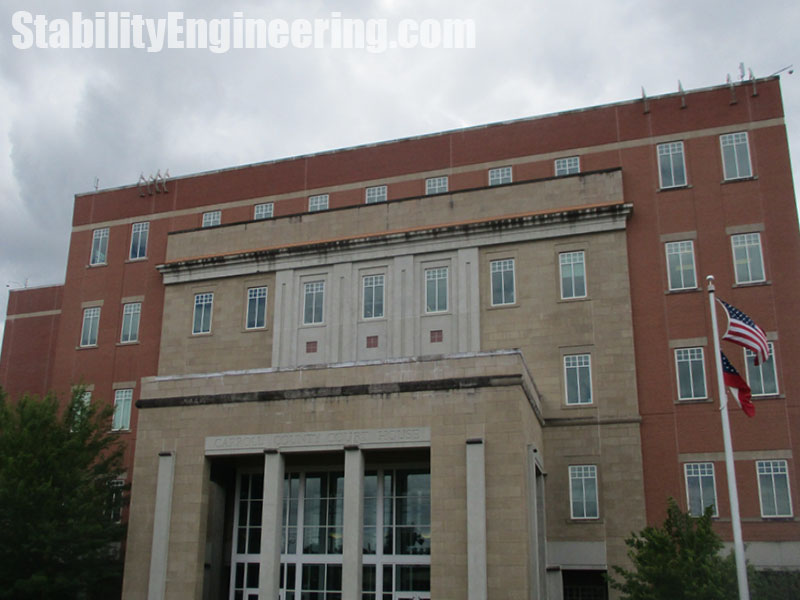 Carroll County Courthouse Stability Engineering Structural