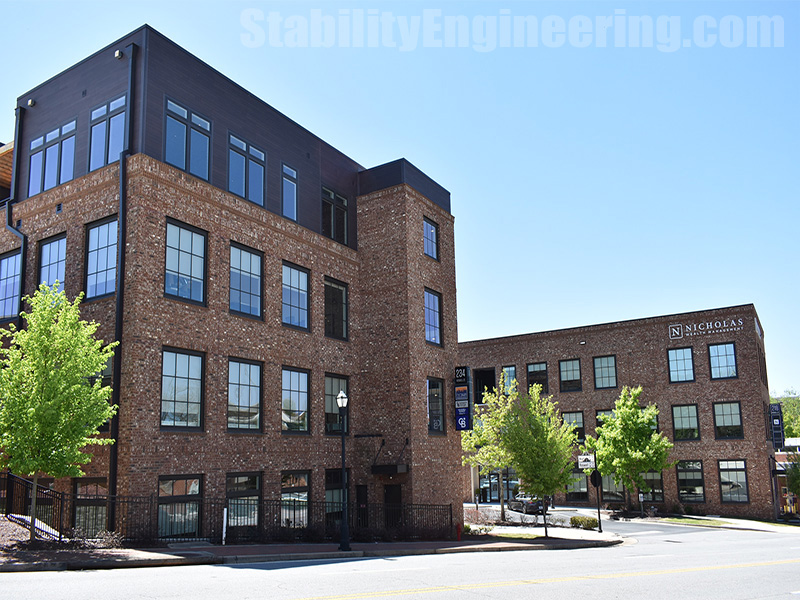 Meeting Park office buildings Stability Engineering Structural