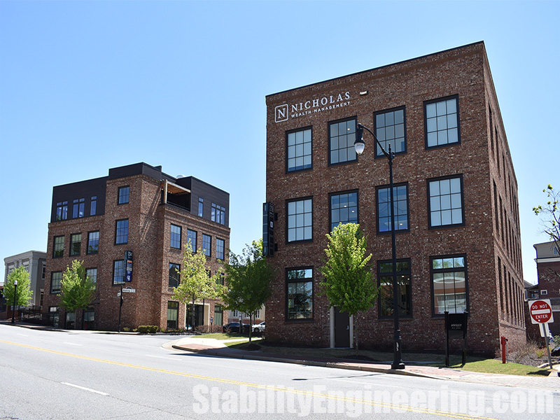 Meeting Park office buildings Stability Engineering Structural