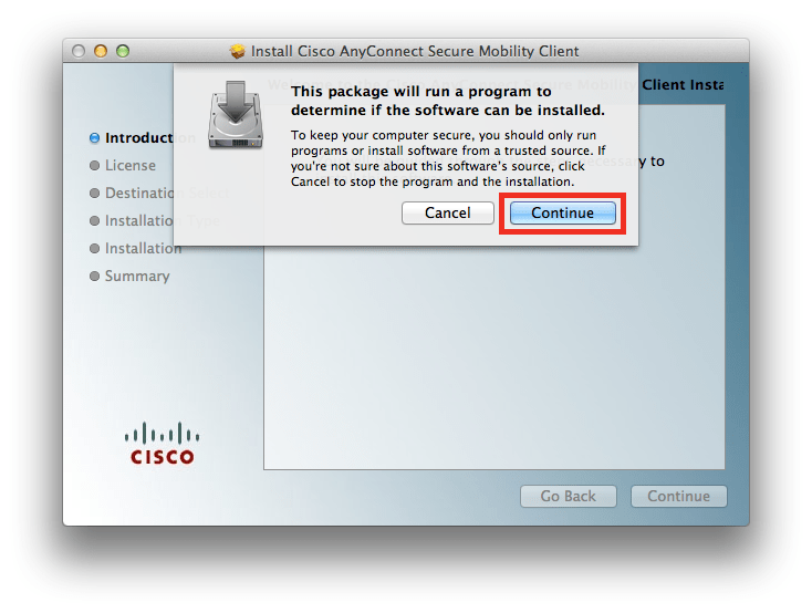 Cisco anyconnect update for catalina