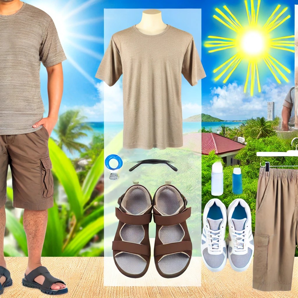 フィリピンの気候に合わせた服装と便利アイテムの紹介 「マナベル」セブ留学