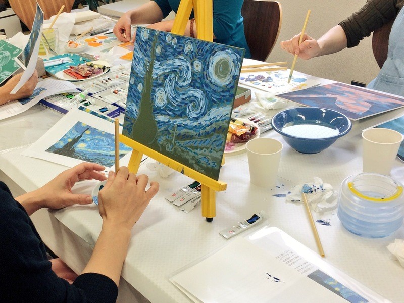 池袋・巣鴨の「現役の美術作家が教える模写講座 「印象派 モネの作品を描く」」by 安齋 洋 ストアカ