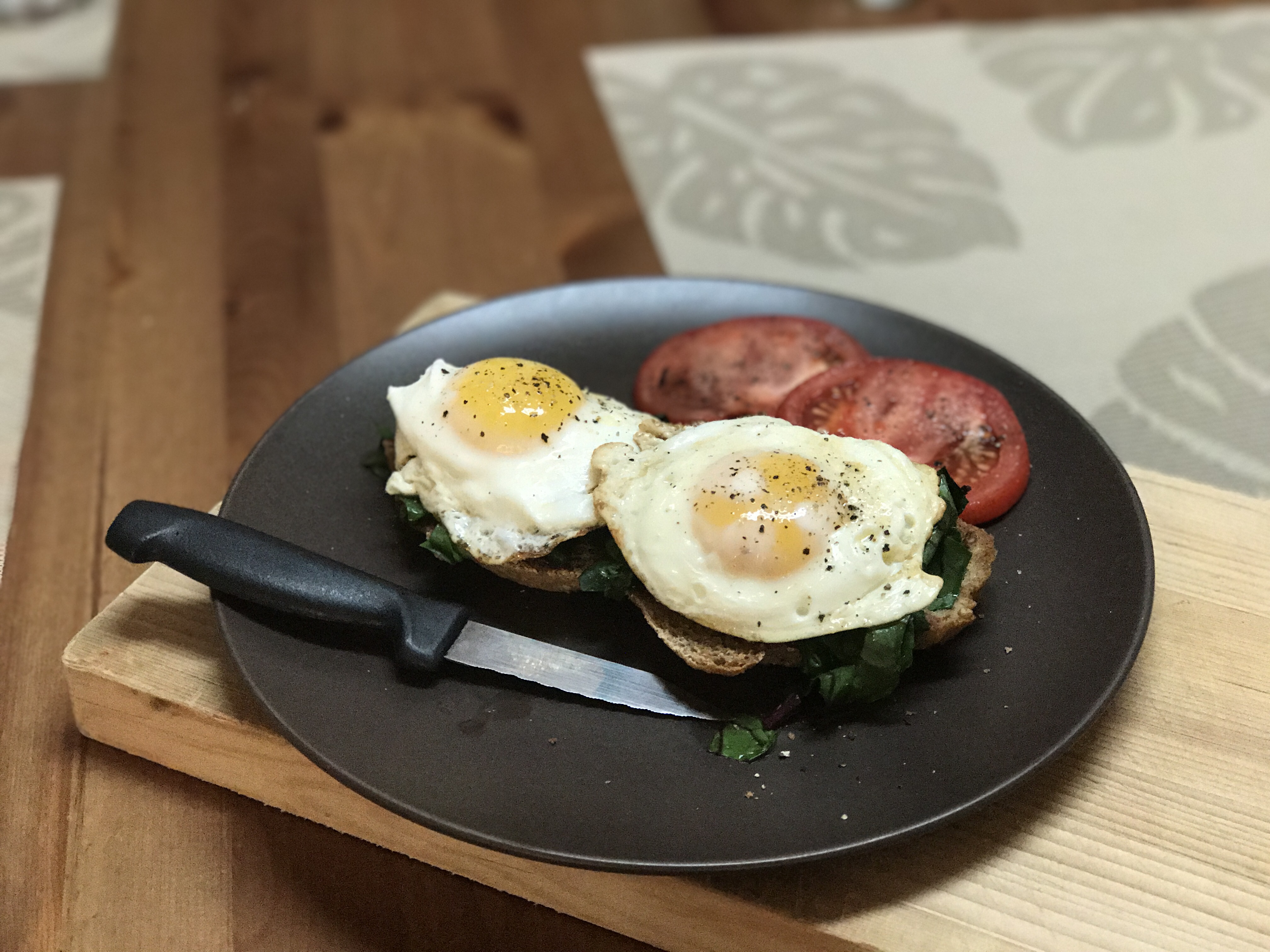 Beet Greens and Eggs for Breakfast Stacey Robinsmith dot com