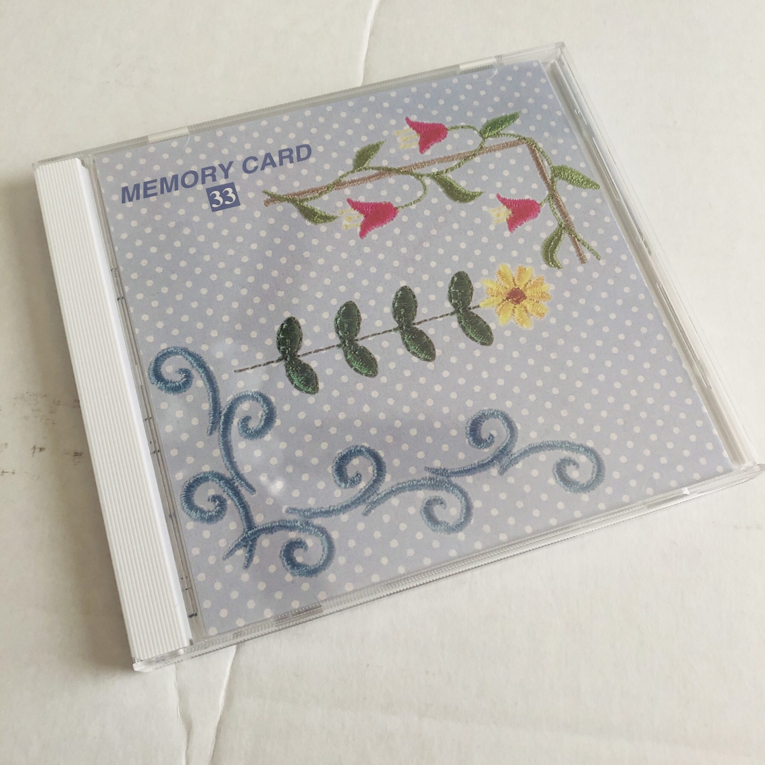Janome Memory Craft Memory Card 33 Stacey Sansom Designs