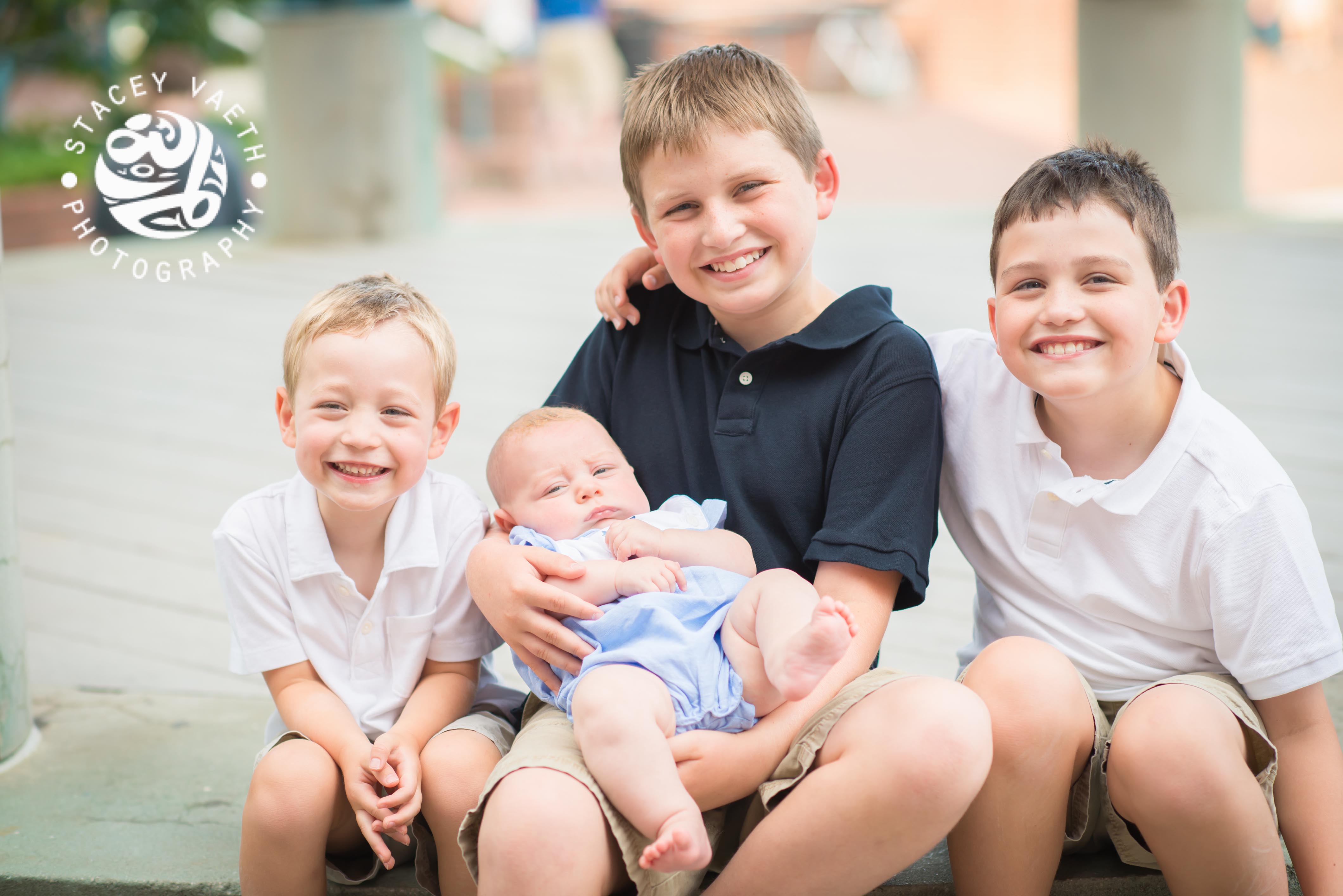 Baby Boy 4! Old Town, Alexandria Family Photography Stacey Vaeth