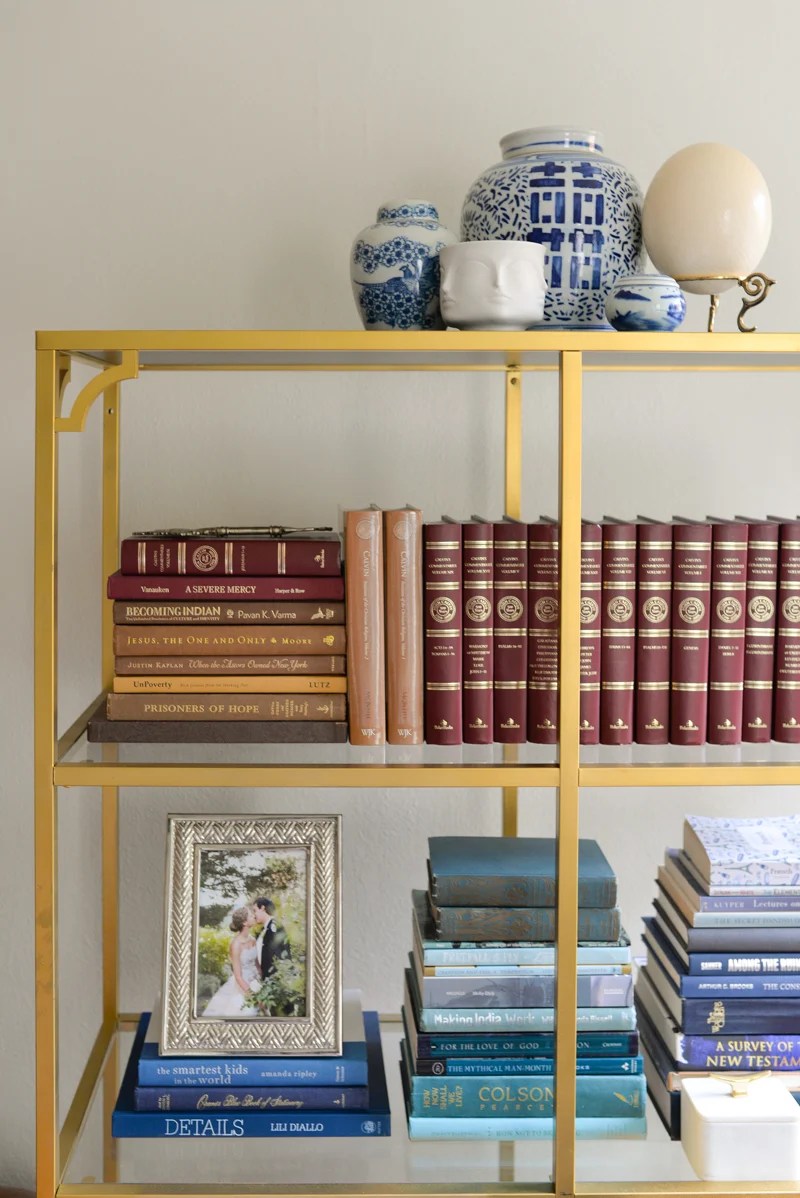 DIY Gold Étagère STACIE FLINNER