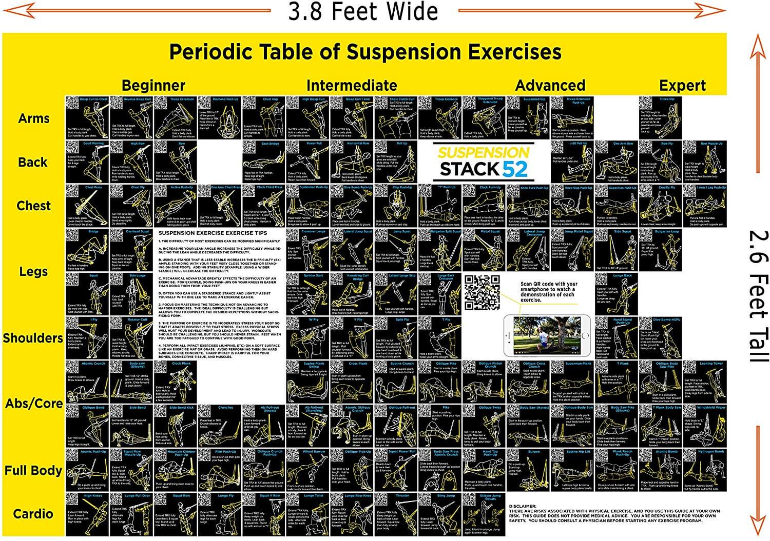 Suspension Exercise Poster - Stack 52