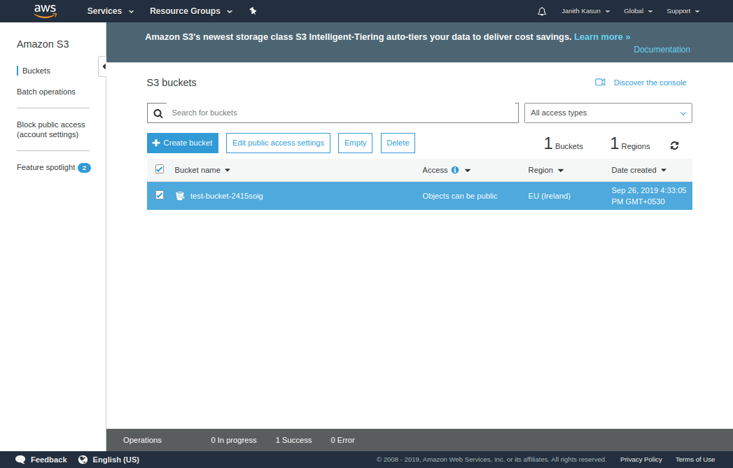Uploading Files to AWS S3 with Node.js