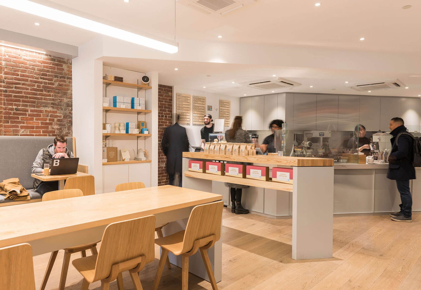 Blue Bottle Coffee Newbury Street Stack + Co. Architecture and