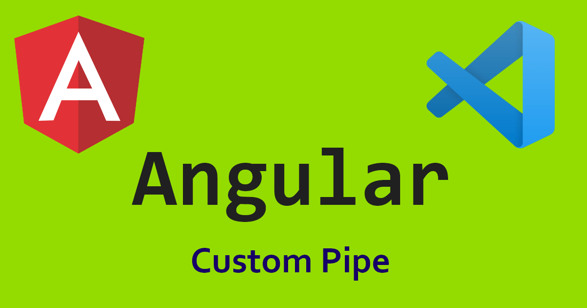 How to create custom pipe in Angular 9