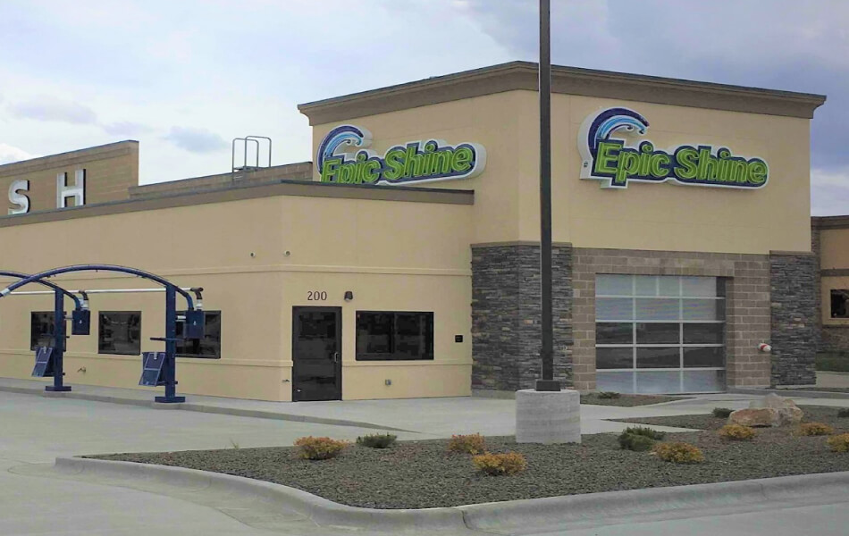 Epic Shine Car Wash Site 4 Meridian, ID Stack Construction