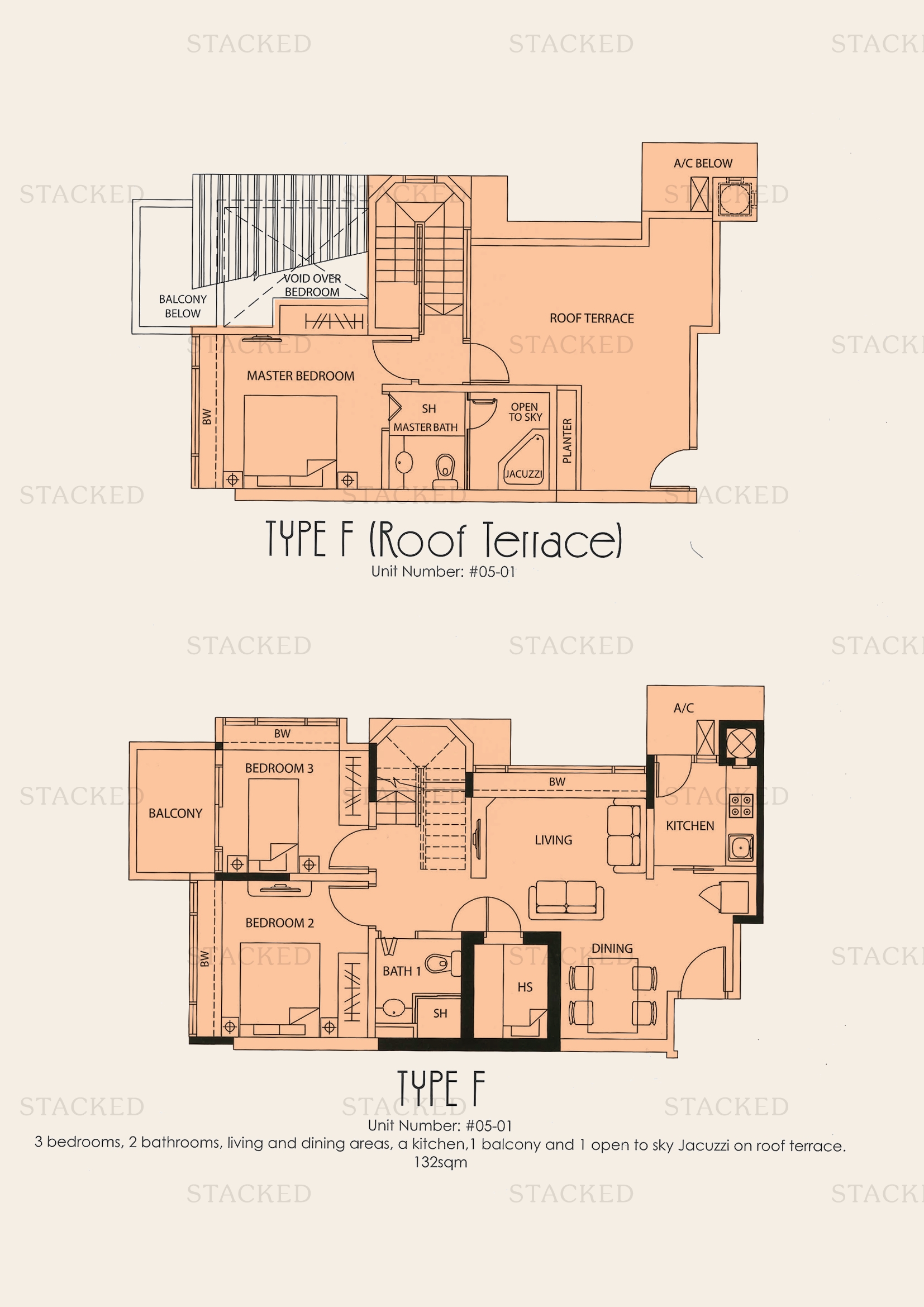 Stacked homes 3sandilands Singapore Condo Floor Plans, Images And