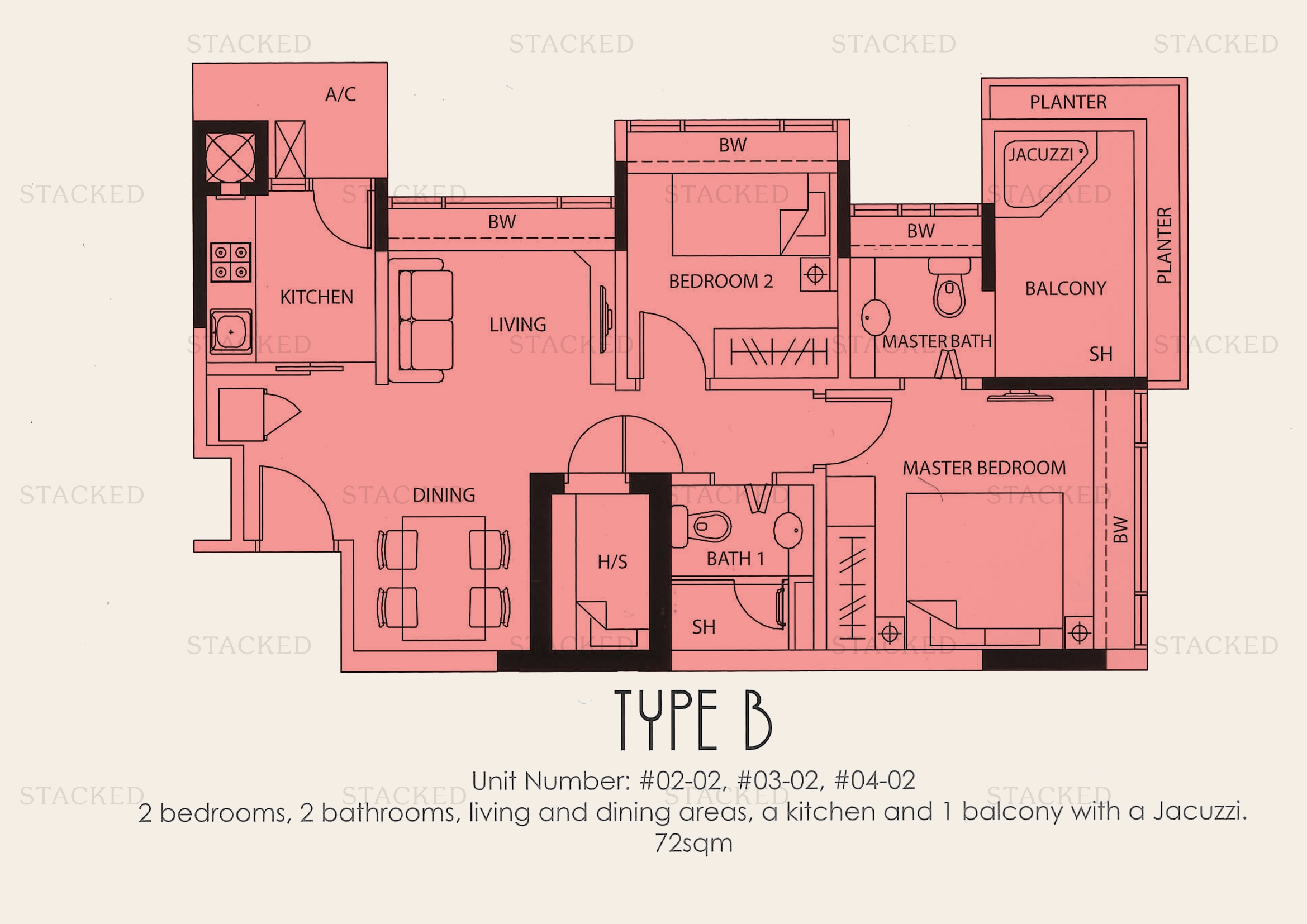 Stacked homes 3sandilands Singapore Condo Floor Plans, Images And