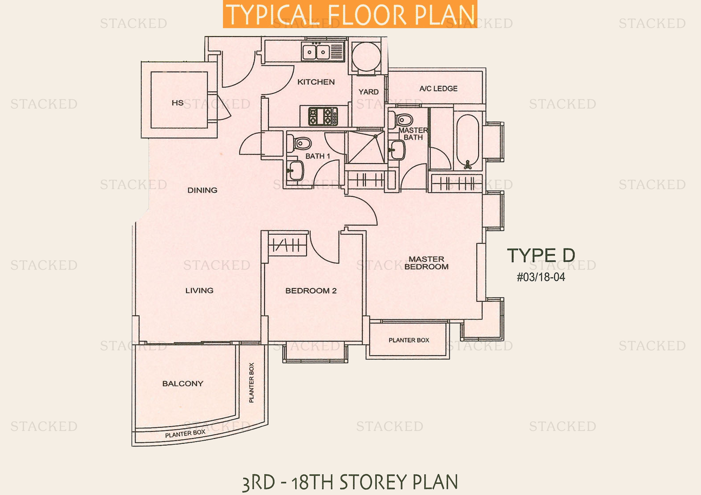 Stacked homes Papillon Singapore Condo Floor Plans, Images And