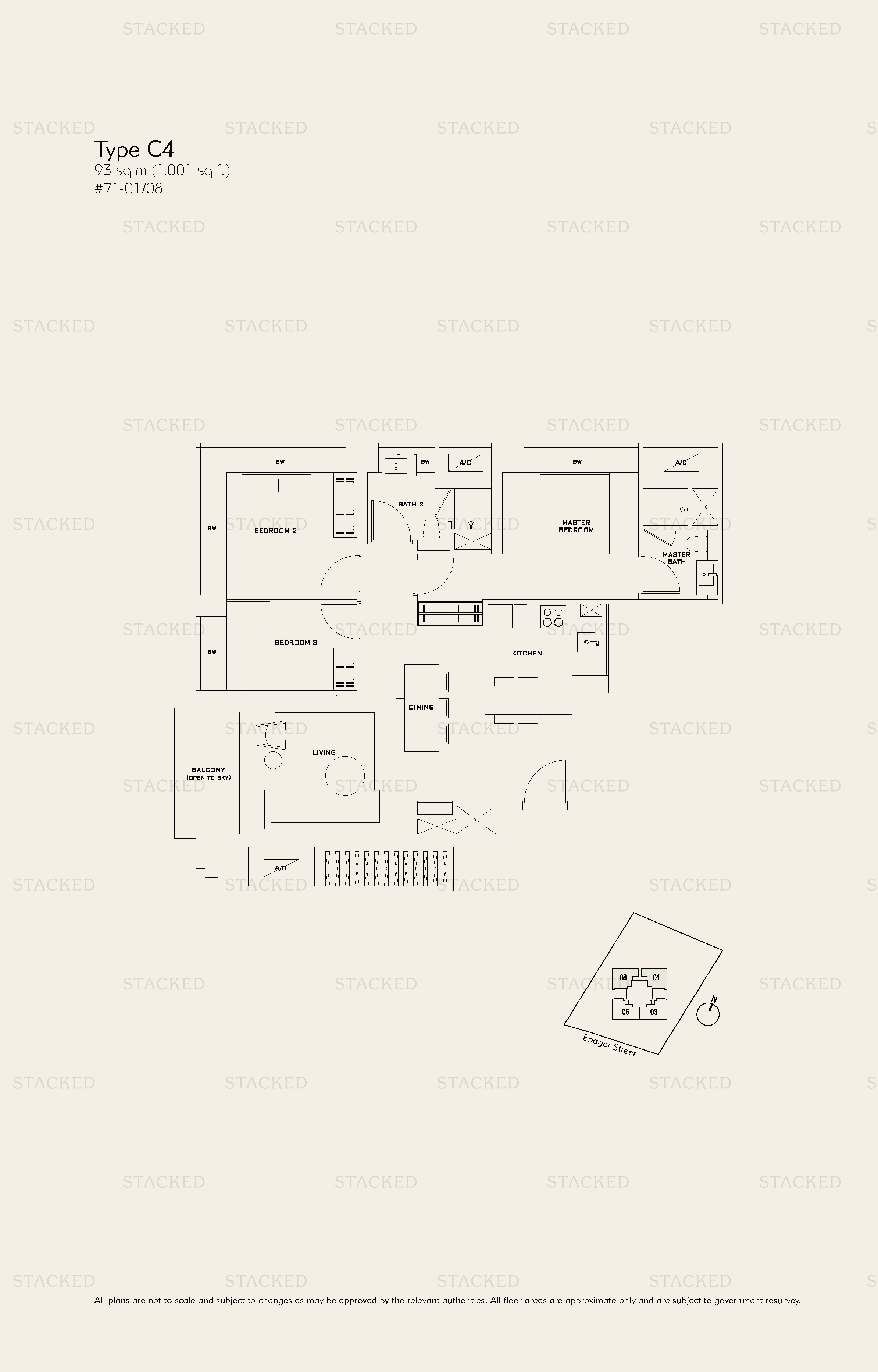 Stacked homes Skysuitesanson Singapore Condo Floor Plans, Images And