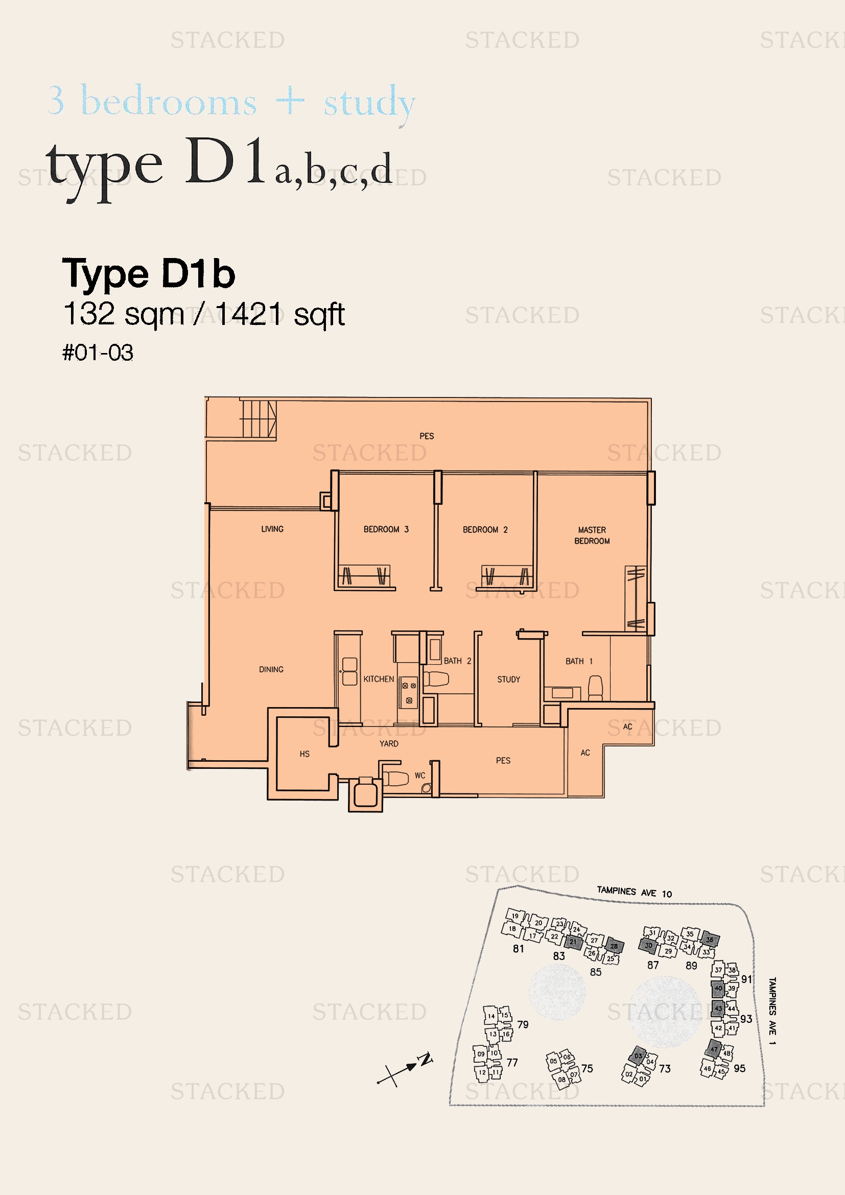 Stacked homes Waterview Singapore Condo Floor Plans, Images And