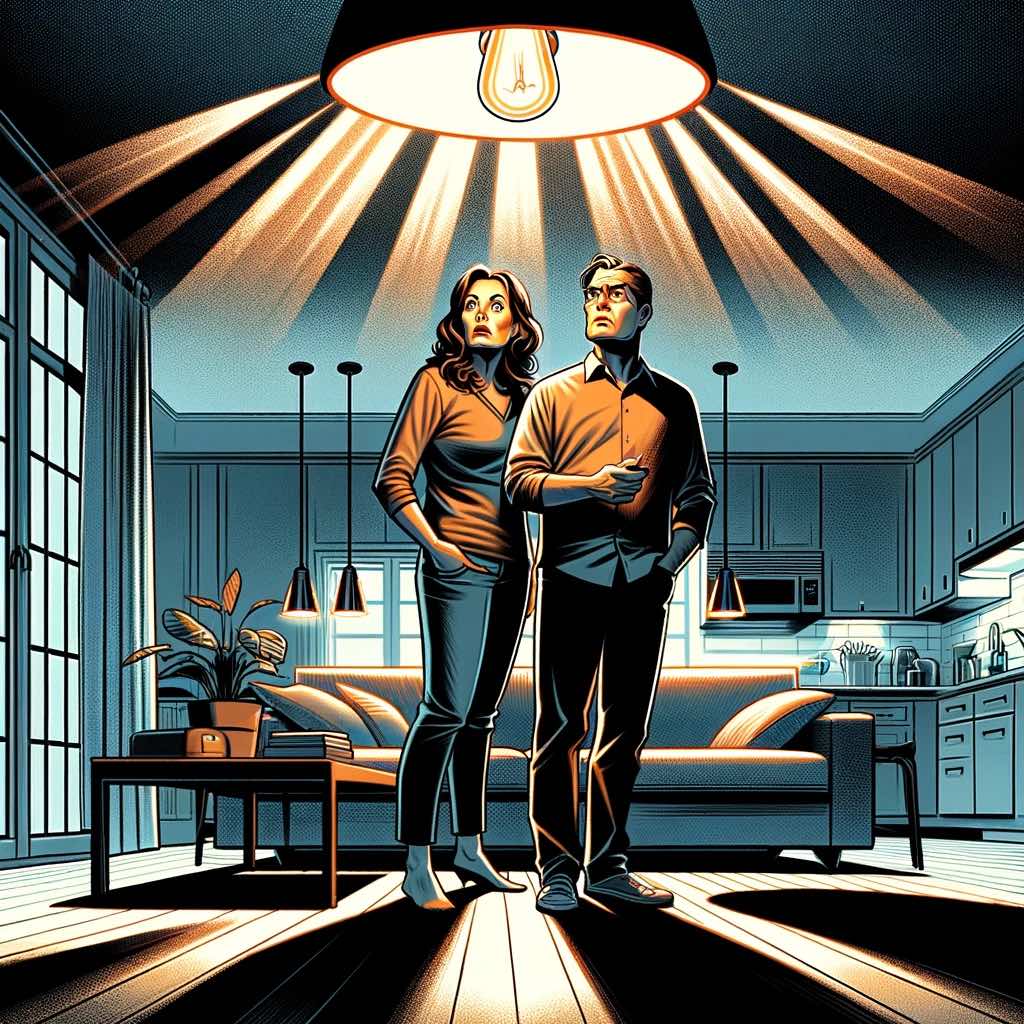 Flickering lights in your home what does it mean?