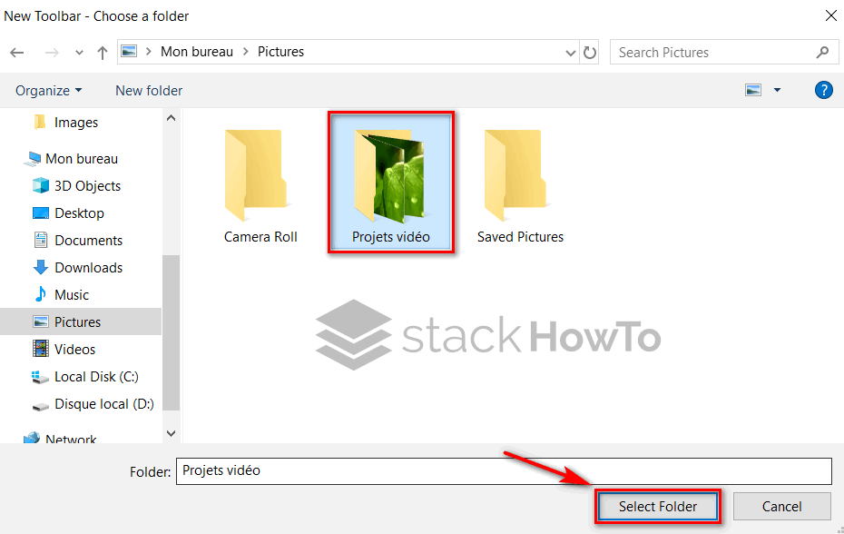 How to Pin a Folder to Taskbar in Windows 10 StackHowTo