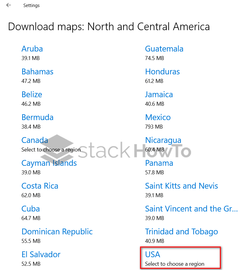 How to Use Offline Maps in Windows 10 StackHowTo