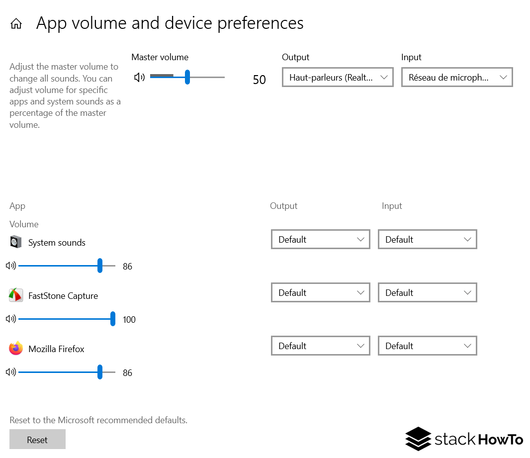 How to Change Audio Output Device Per Application on Windows 10