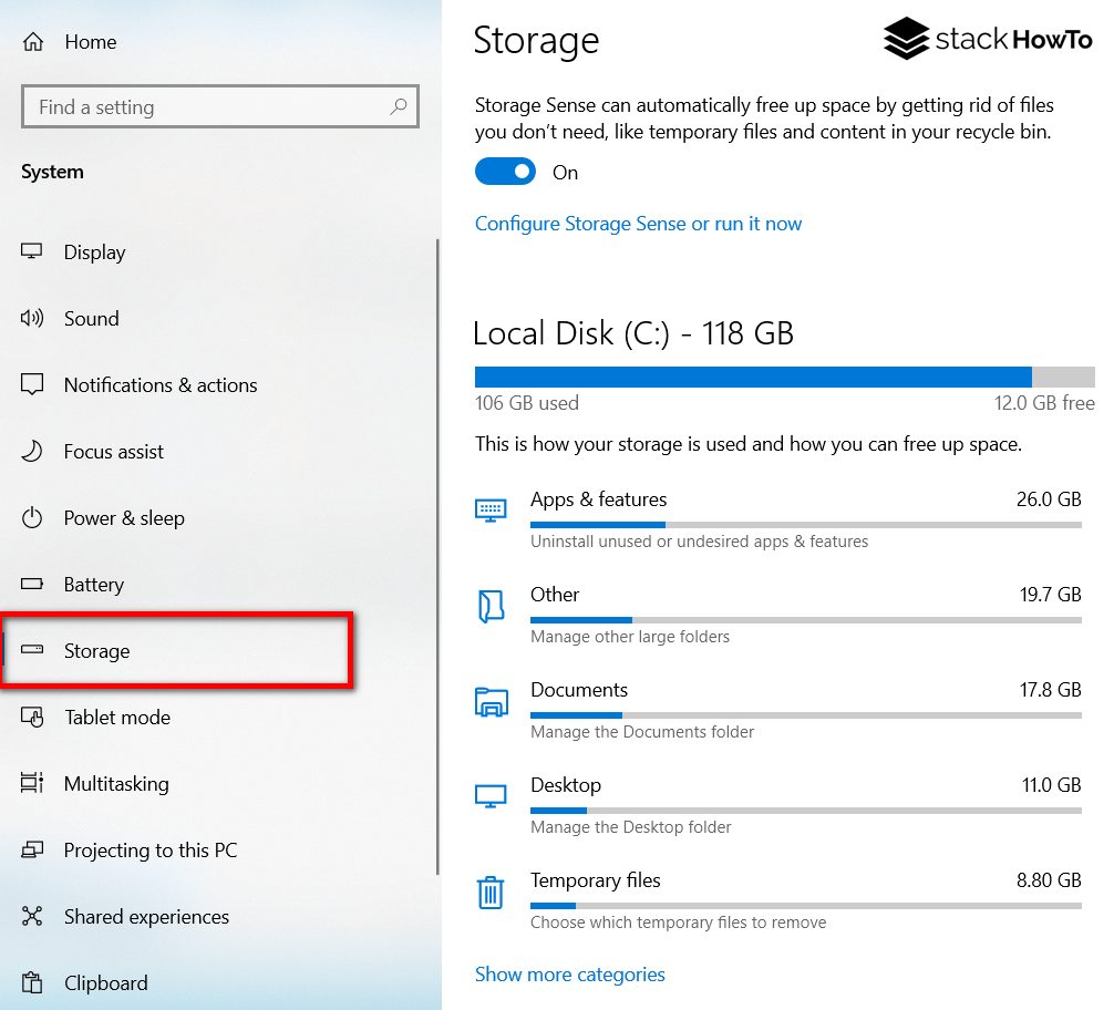 How To Delete Previous Version of Windows in Windows 10 StackHowTo