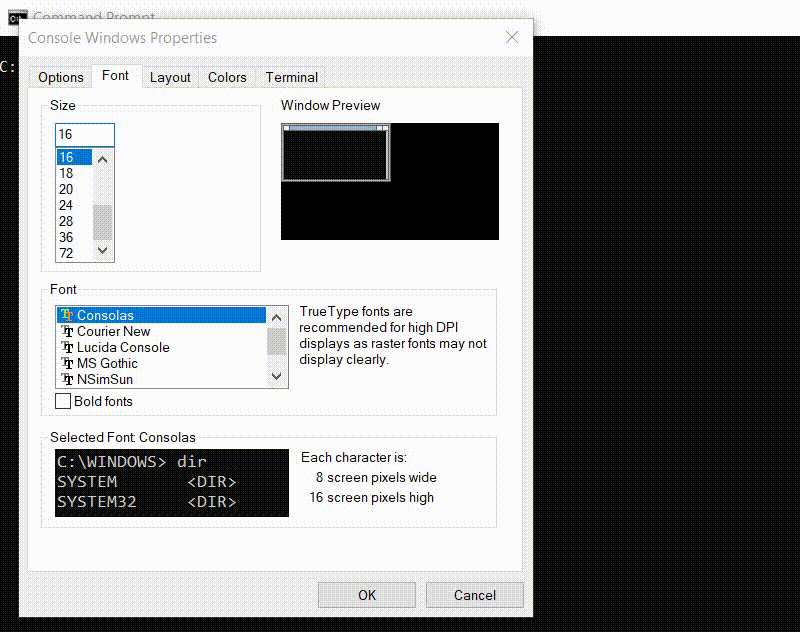 How To Increase Font Size In CMD StackHowTo
