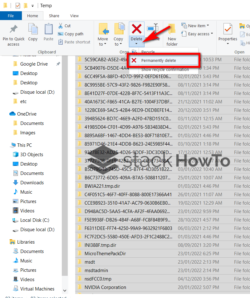 How to Delete Temporary Files in Windows 10 StackHowTo