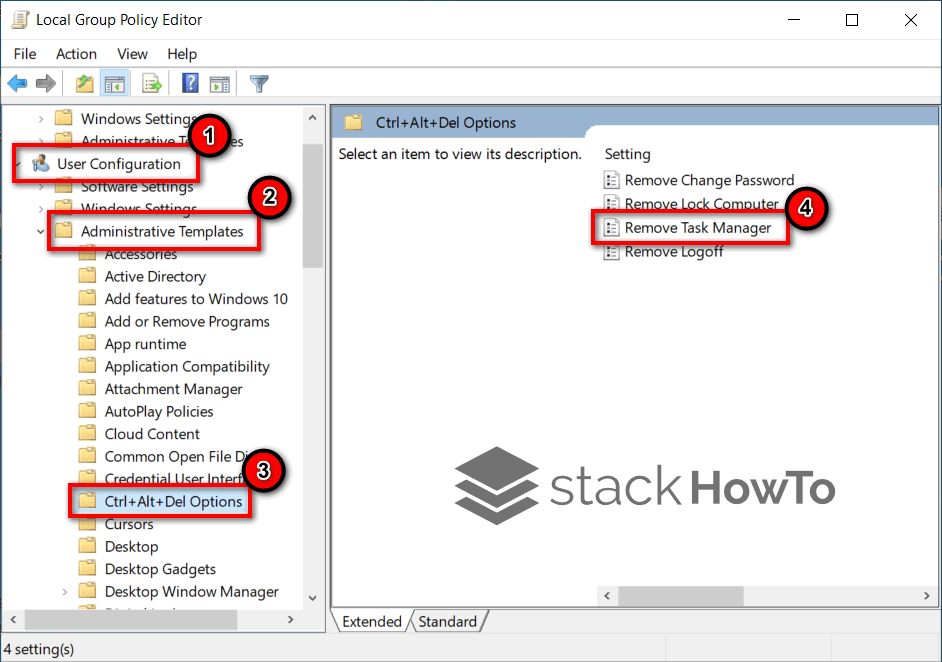 How to Disable Task Manager on Windows 10 StackHowTo