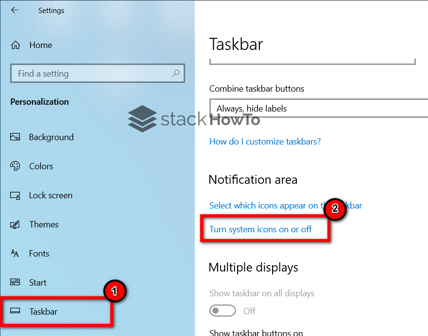 How to Hide the Clock From Windows 10 Taskbar StackHowTo