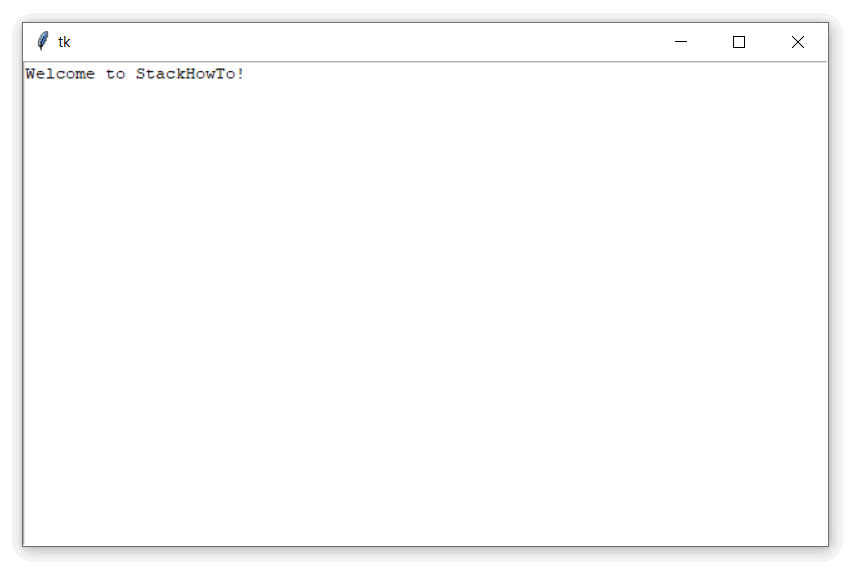 How to Make Tkinter Text Widget Read Only StackHowTo