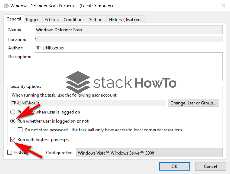 How to Schedule a Scan in Windows Defender StackHowTo