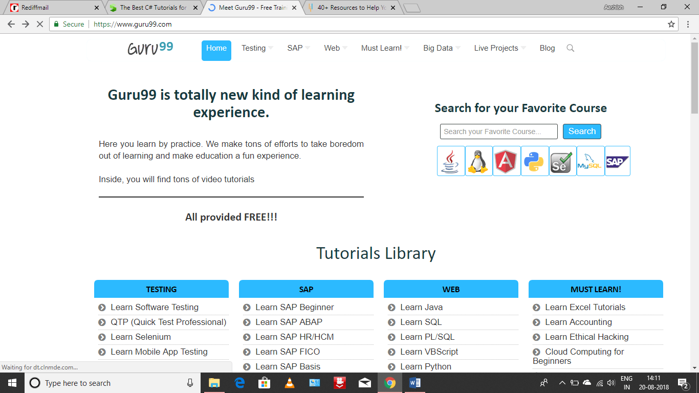 Learn Java Tutorials for Beginners, Intermediate, and