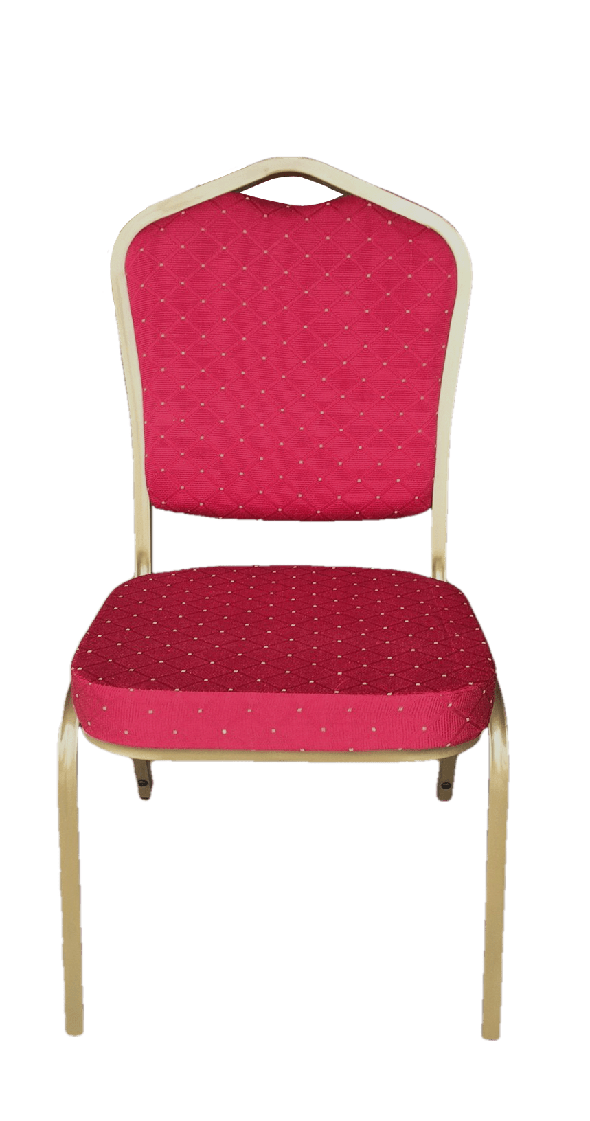 Red Euro Chair (Steel) Stacking Chairs