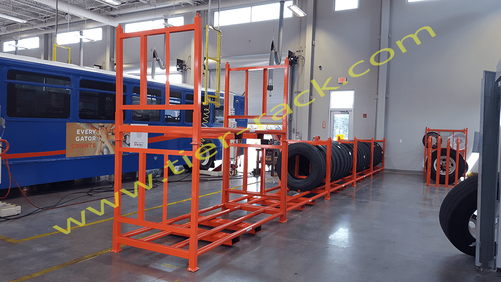 Truck Tire Racks