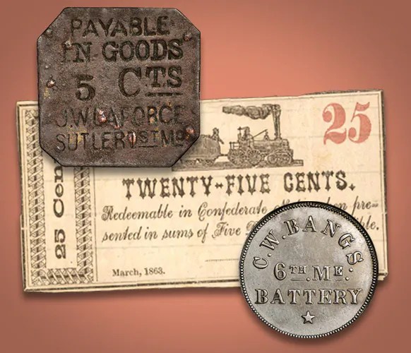 Stack's Bowers Did You Know That Civil War Sutlers Issued Tokens and