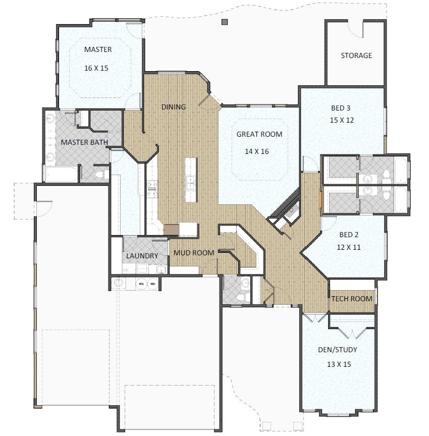Floorplan Details Stacy Construction Treasure Valley, ID Boise