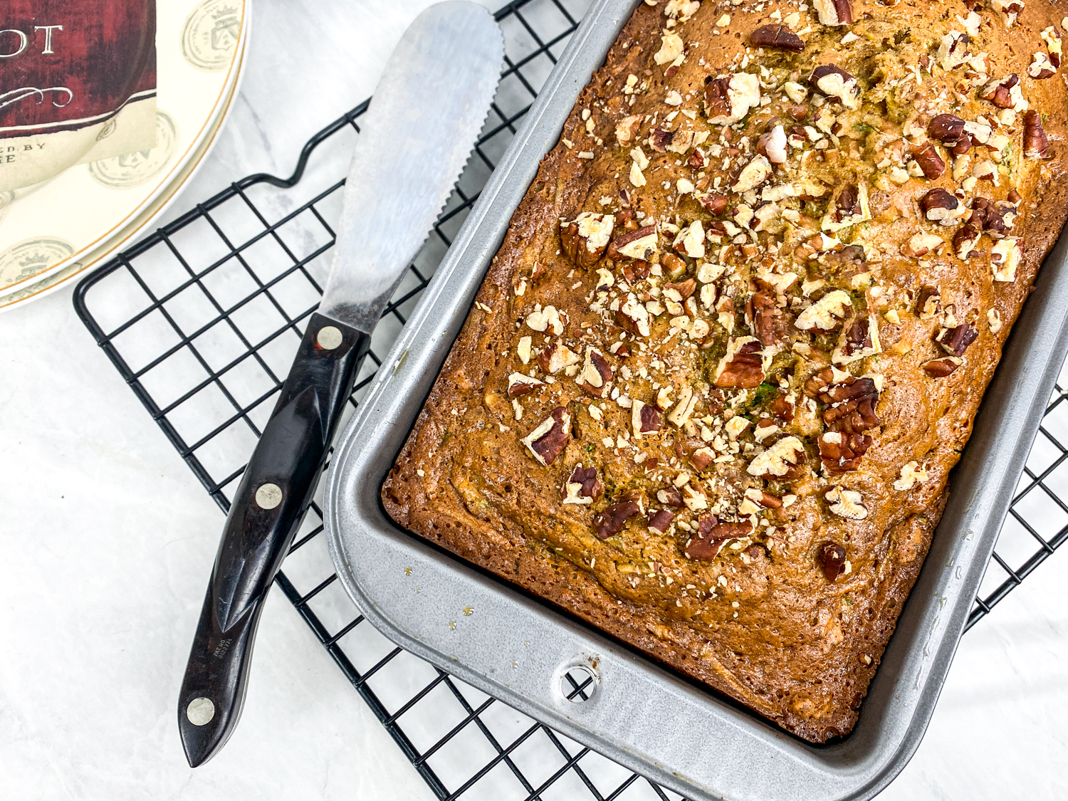 Pecan Zucchini Bread Stacyknows