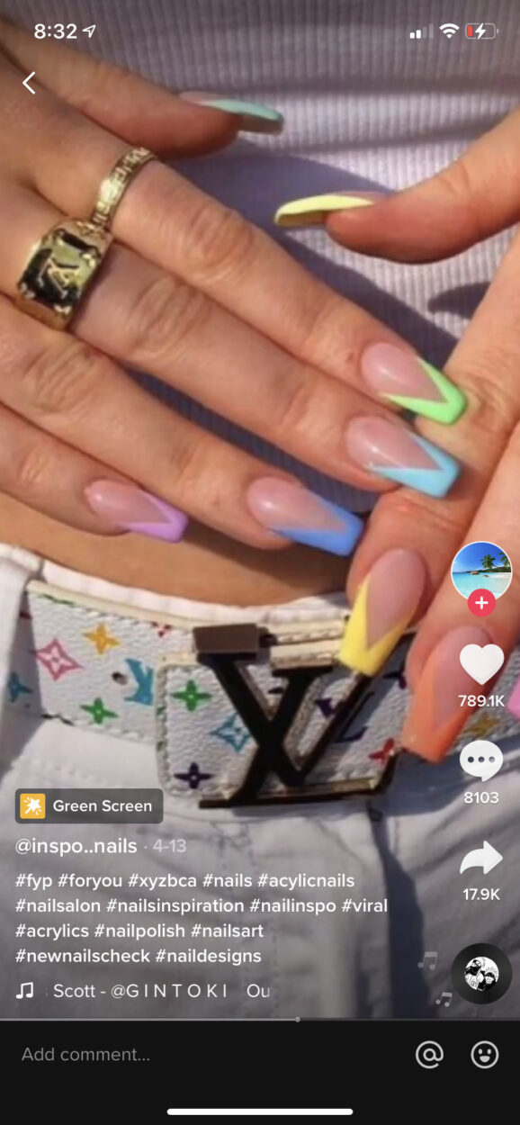 TikTok Nail Trends Stacyknows