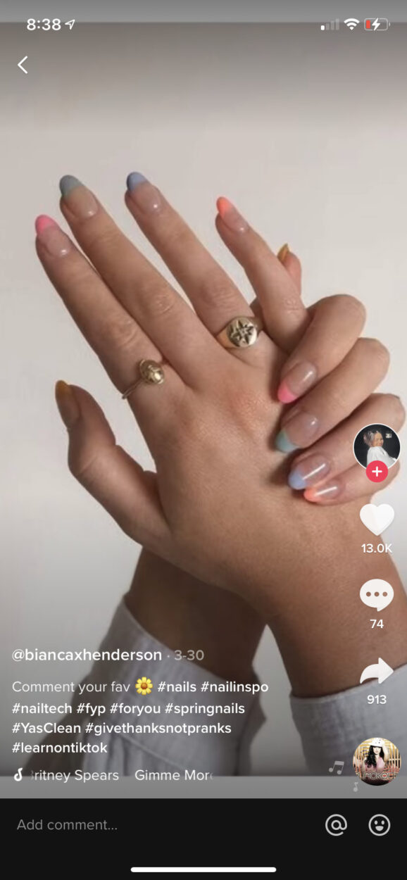 TikTok Nail Trends Stacyknows