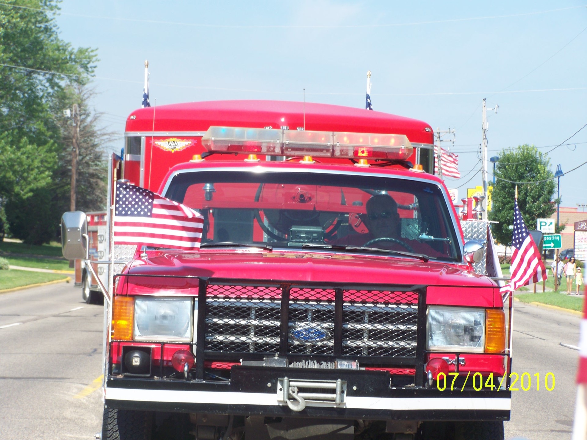Stacy Daze Parade Stacy Lent Fire Station