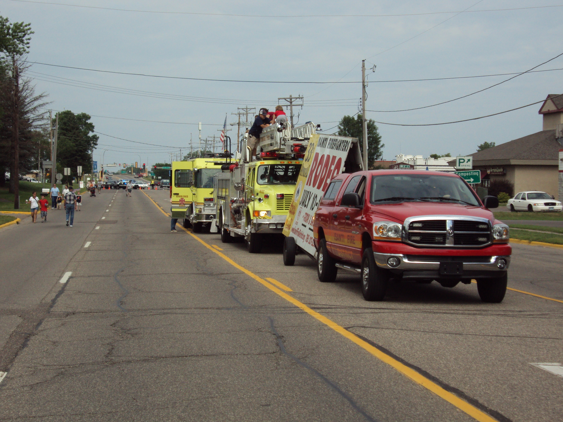 Stacy Daze Parade Stacy Lent Fire Station