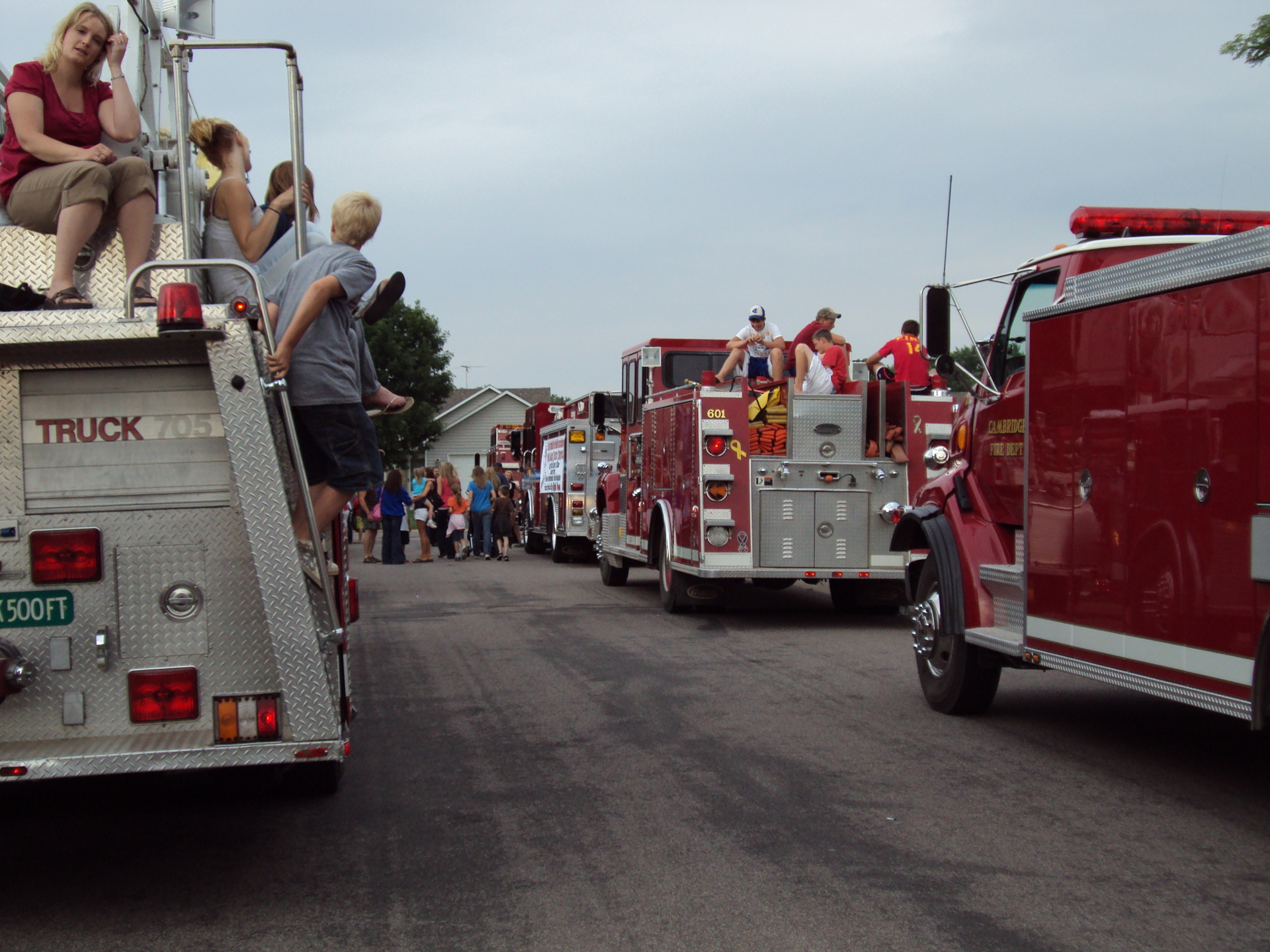 Stacy Daze Parade Stacy Lent Fire Station