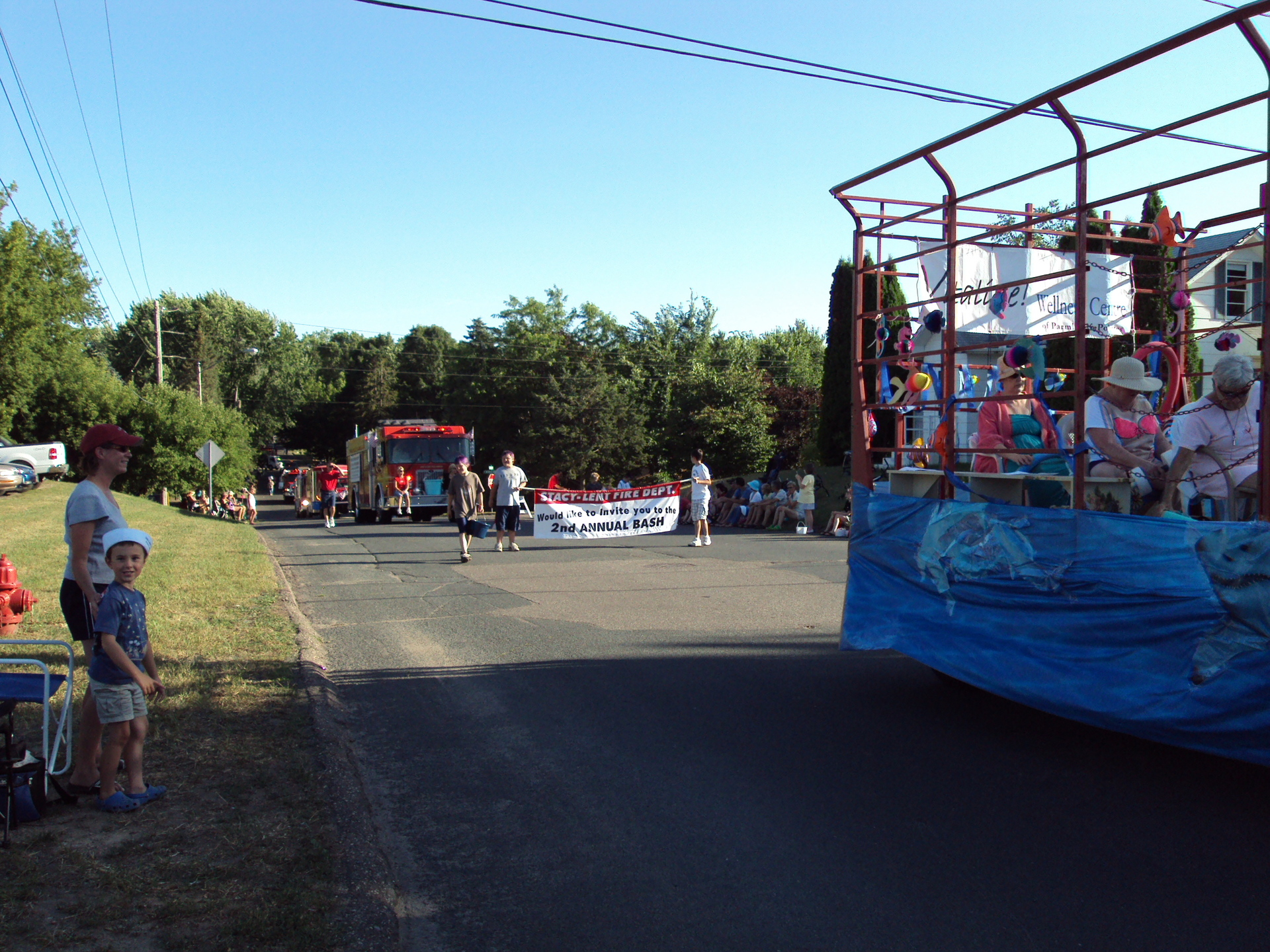 Stacy Daze Parade Stacy Lent Fire Station