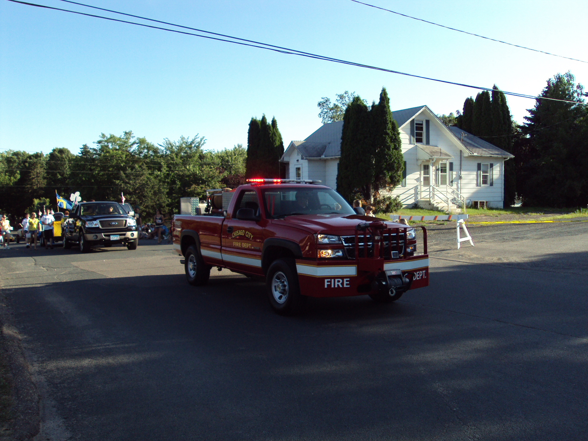 Stacy Daze Parade Stacy Lent Fire Station