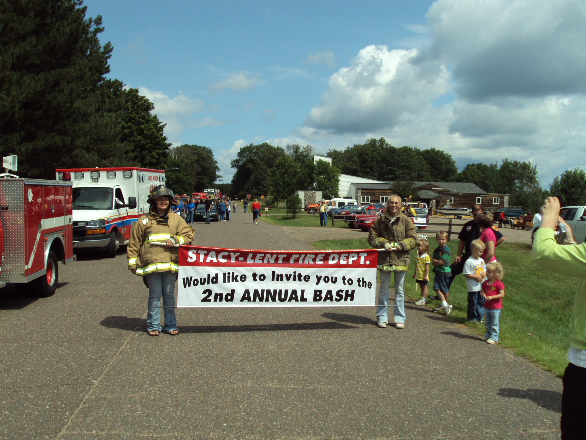 Stacy Daze Parade Stacy Lent Fire Station